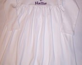 Custom Boutique Clothing Girls Who Dat or Tigers Monogram Empire Dress with Fleur De Lis Applique Size 12mos-6yr