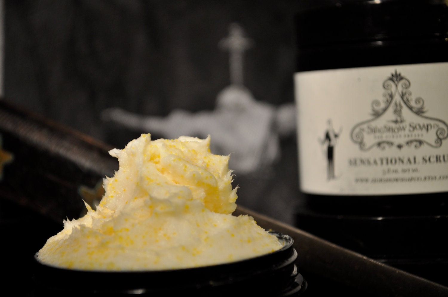 Sword Swallower Ginger Coconut Milk Sensational Jojoba Body Scrub