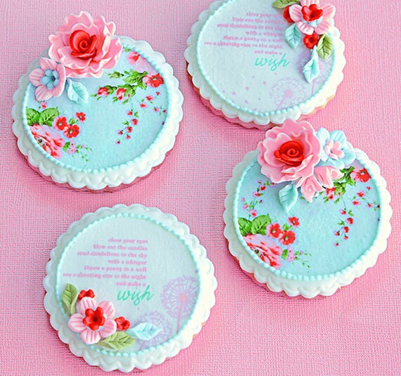 Make A Wish Happy Birthday Cookies