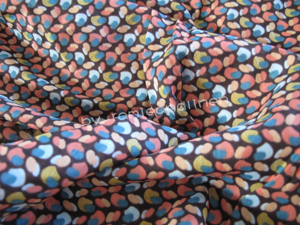 Items similar to silk fabric, Silk cotton blend fabric, one yard by 44