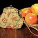 Crewel Work Wristlet Wallet or Purse