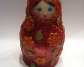 A Matryoshka doll or a Russian nested doll soap