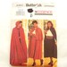 Cape Cloak Pattern Butterick 3084 Uncut Sz Medium 12 -16