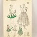 Vintage 1940s Costume Pattern Butterick 4696 Uncut Fairy Bust 22