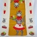 Vintage Cat Mom Towel Linen 1960s New Parisian Prints