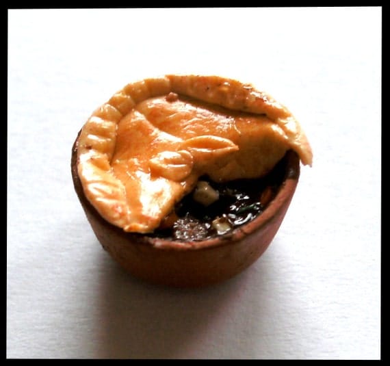 Rustic Steak Pie In Terracotta Dish by Homewardflight on Etsy