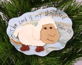 Child's Christmas Ornament - The Lord is My Shepherd Ornament