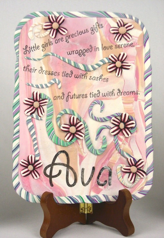 Customizable Children's Name Plaque