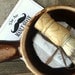 Shaving Mug Set, Vintage Shaving Mug, Cyber Monday Etsy Grooming Kit, Boar Brush, Handmade Soap