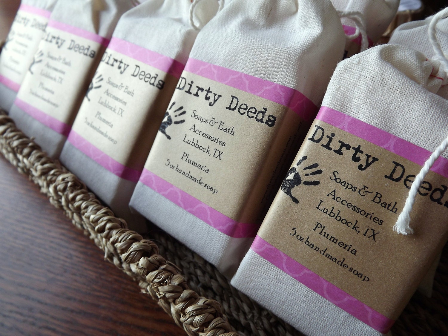 Plumeria Handmade Soap 3 Bars