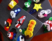 Mario Felt Barrette - you pick