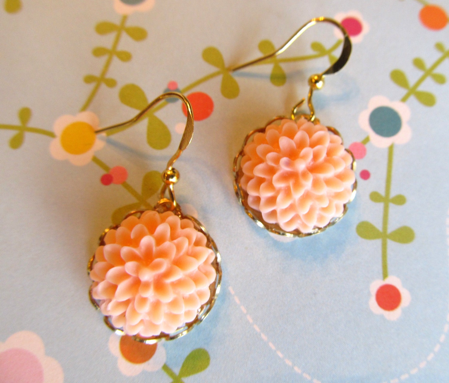 Coral Lovely Earrings