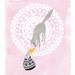 Polar dreams (pink) - A4 print