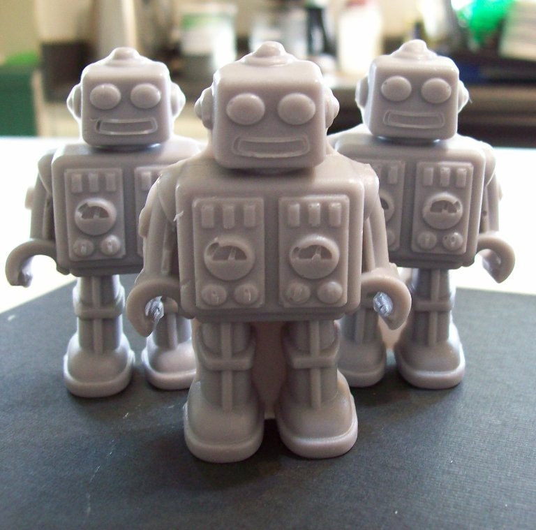 SOAP Bots,Bahama Berry Scented- we come to you from the future - Shea Butter Soap-