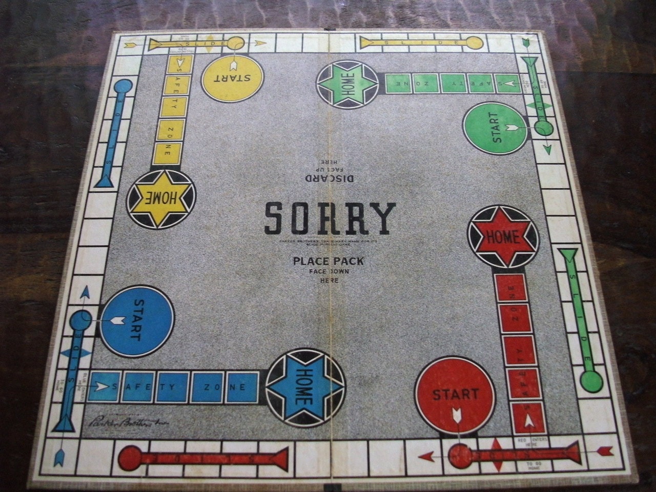 1950 Sorry Game Board By Littleboxesvintage On Etsy