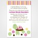Sea Turtle Dots Printable Baby Shower or Birthday Invitation -- Any Color