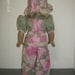 3 pc. Pink and Green Camo Overall Set