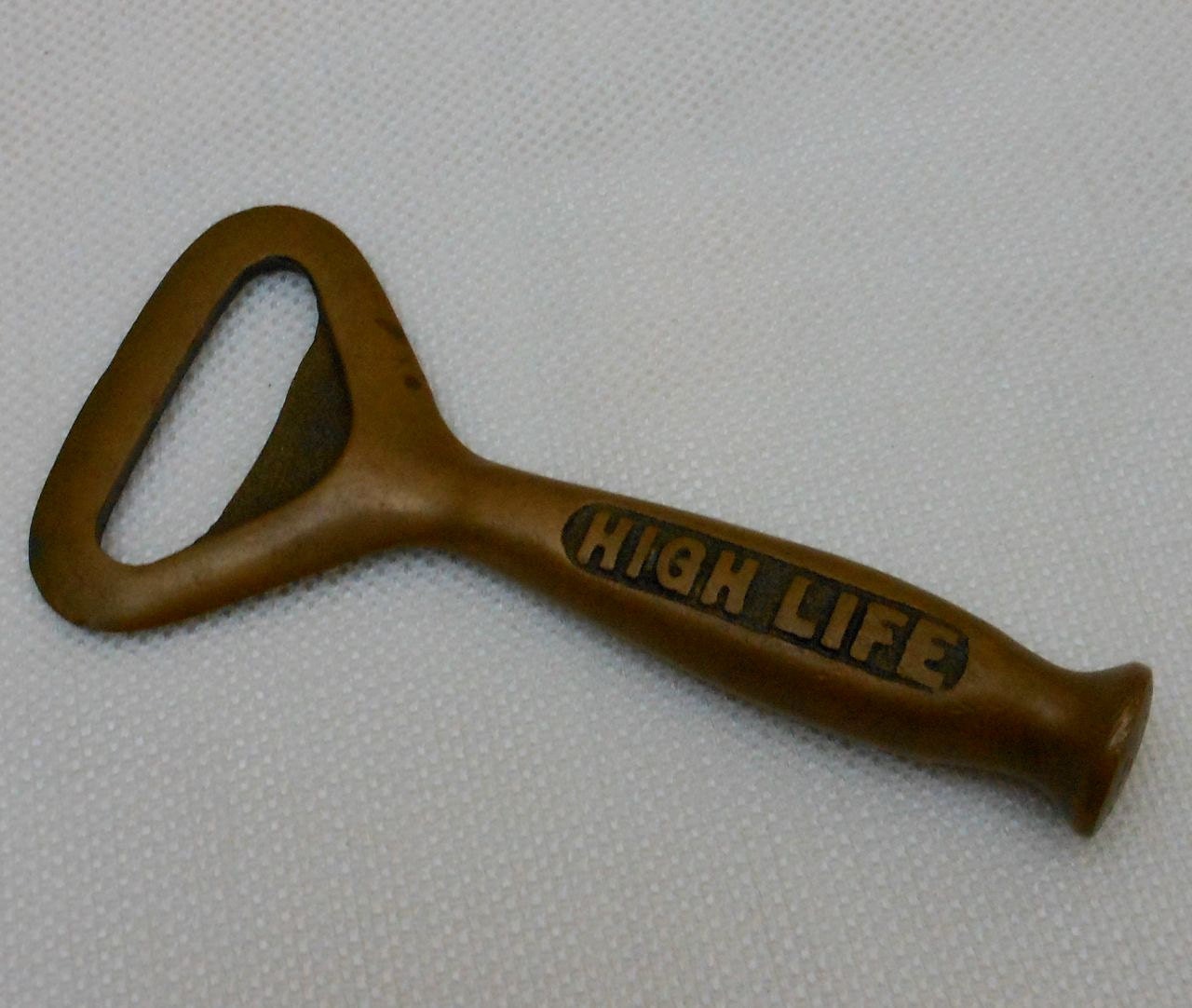 Vintage Brass Miller High Life Bottle Opener By Cool Toss On Etsy