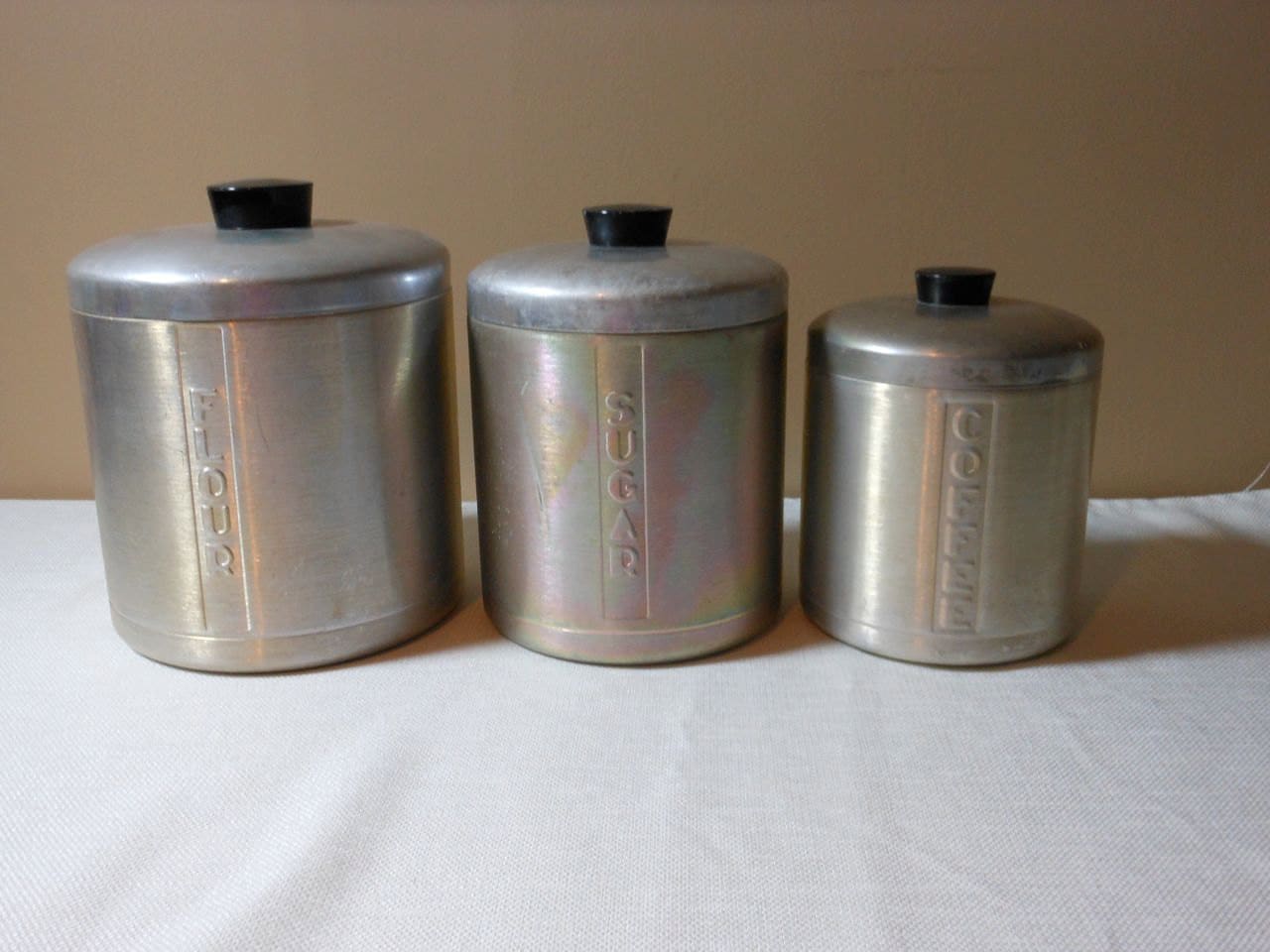 Vintage Aluminum Canisters Gay Hard Sex