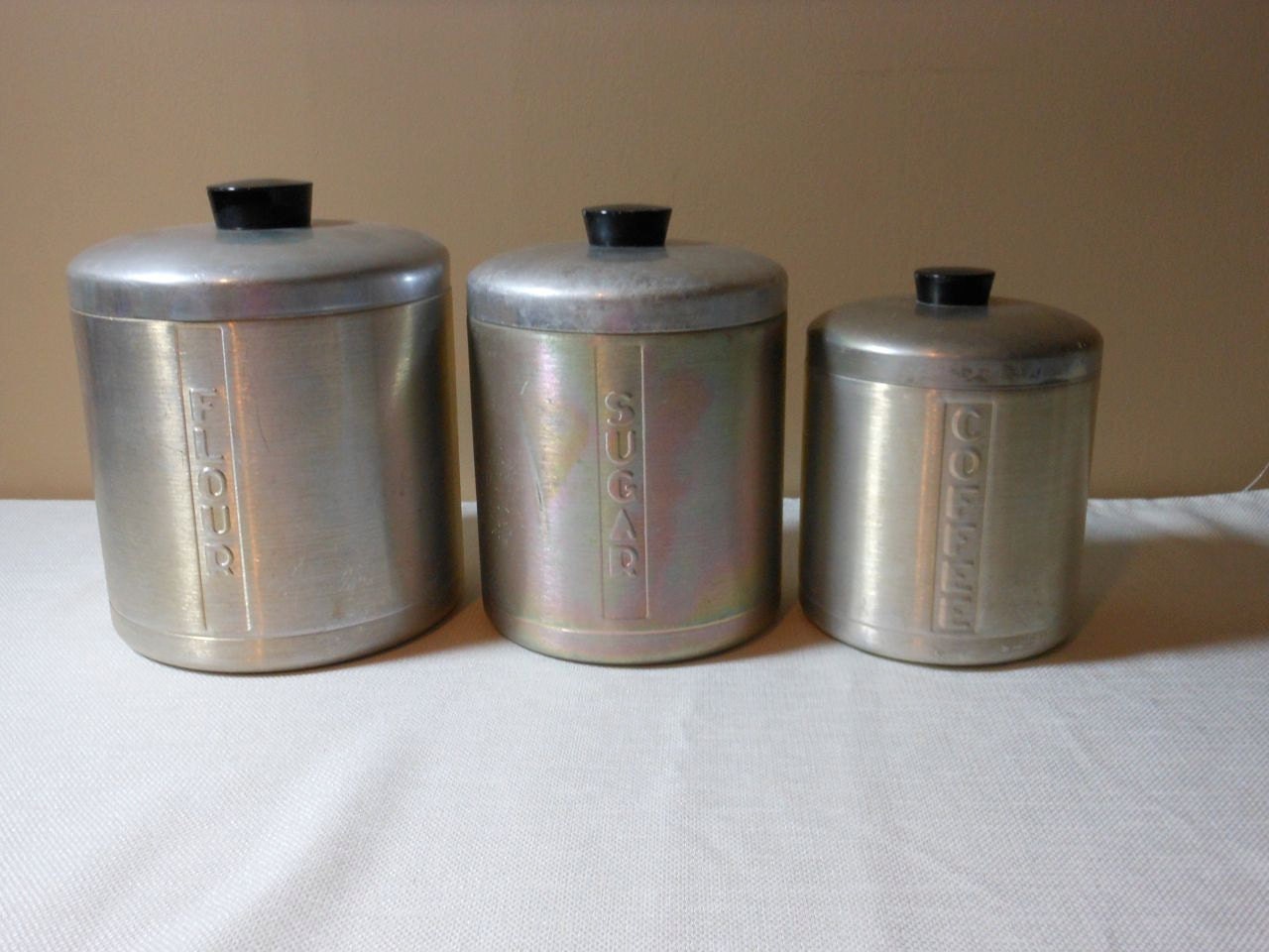 Vintage Aluminum Canisters Gay Hard Sex