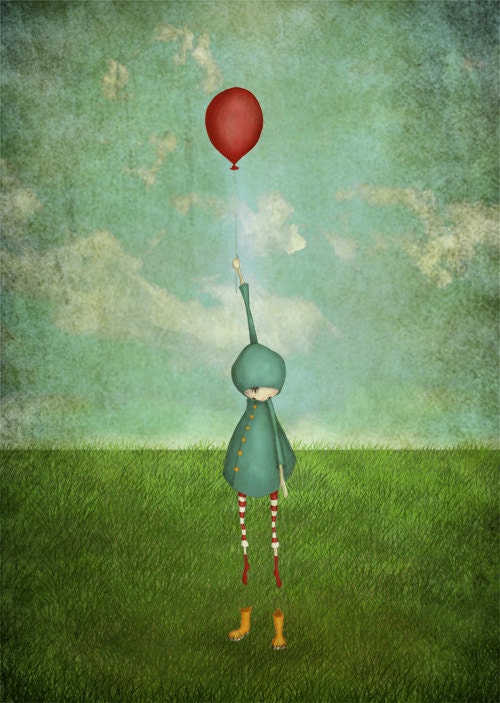 The Balloon - Largest size (A3, 11.7" x 16.5")