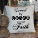 Digital Collage Sheet Saved by Grace Bible Quote Bird Ephesians 2 verses 8 and 9 Burlap Digital Download Transfer Pillow Tote Tea Towel 2091