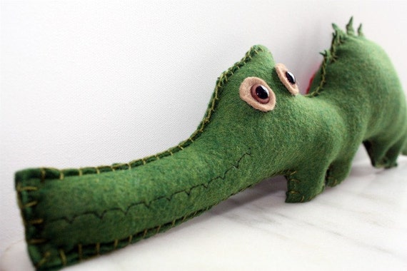 stuffed animal alligator