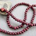 Purple Sandalwood 108 Beads Tibet Buddhist Prayer Mala Necklace FO  ZZ054