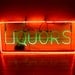 Antique Neon Liquor Sign