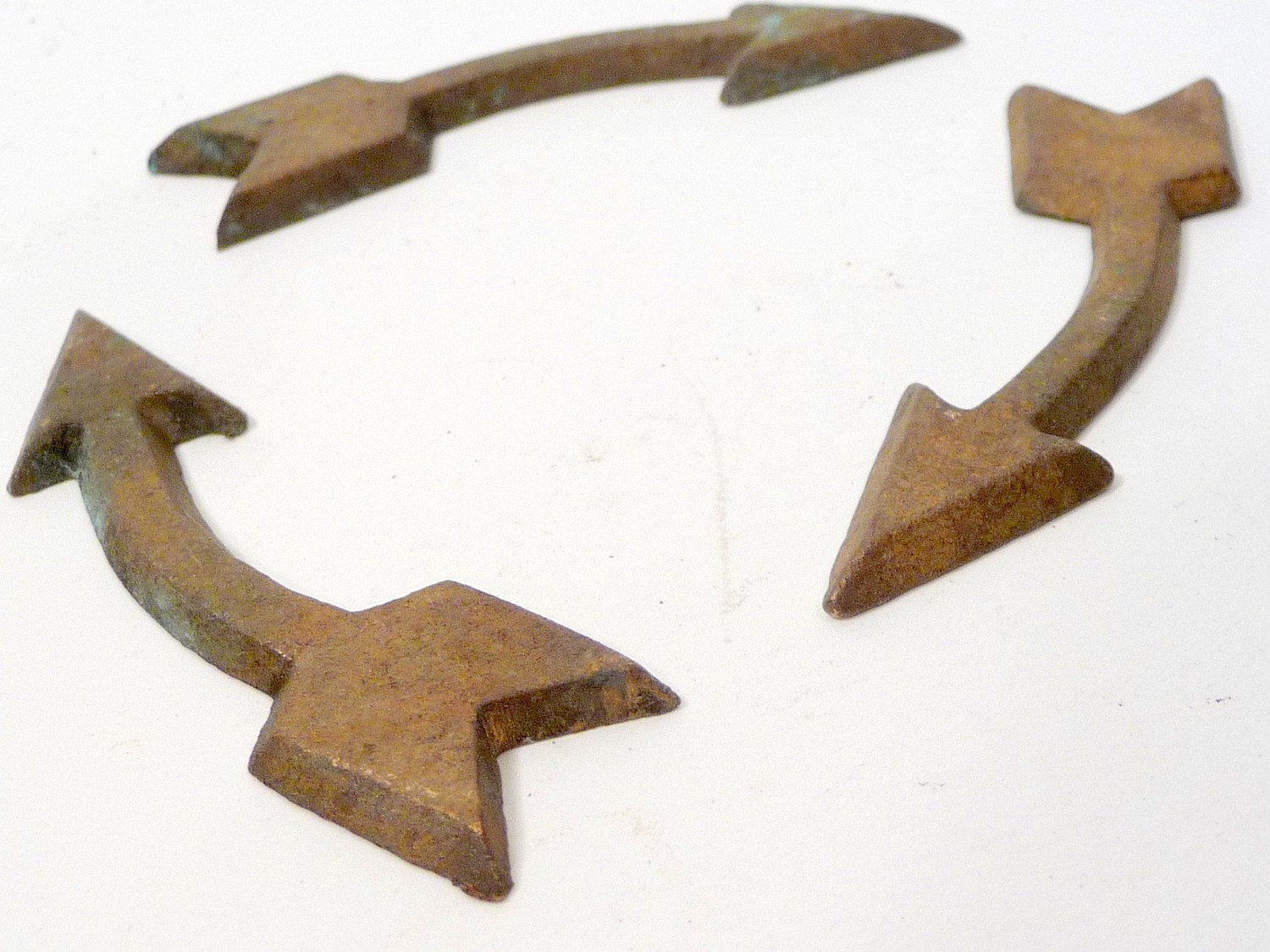 Antique Metal Arrows by EastonandBelt on Etsy