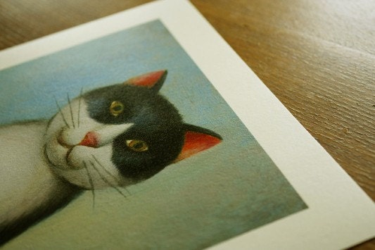 A4 Cat Print - Just fit