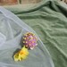 Purple Beaded Sequins Easter Egg