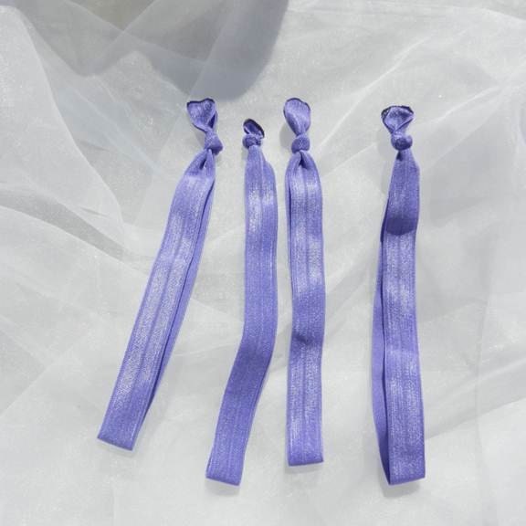 Runner's Purple Elastic Hair Tie Headband