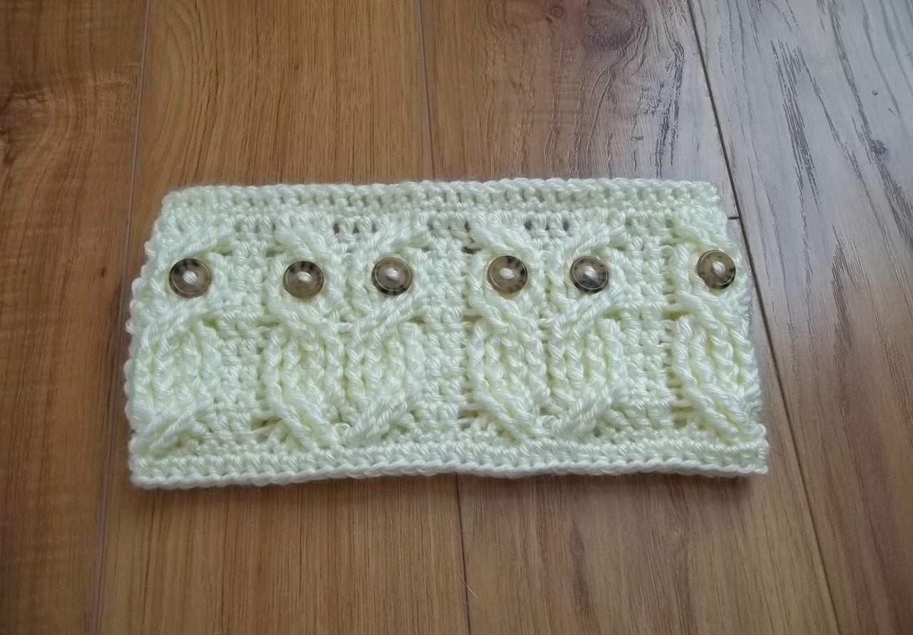 Crochet Pattern-Its a Hoot,  An Owl Headband and Earwarmer