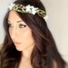 Sakura & Pip Berry Vine, Flower Crown, White, Woodland Wedding Tiara, Bridal Hair Wreath, head wreath, fairy - TIA -