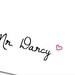 Mr. Darcy Quote, I Love I Love I Love You... Romantic Art Print 8x10