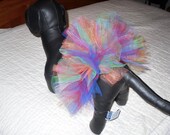 Dog Rainbow Tutu comes in Toy, Small, Medium, Large & Xlarge