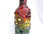 Rainbow Mosaic Bottle