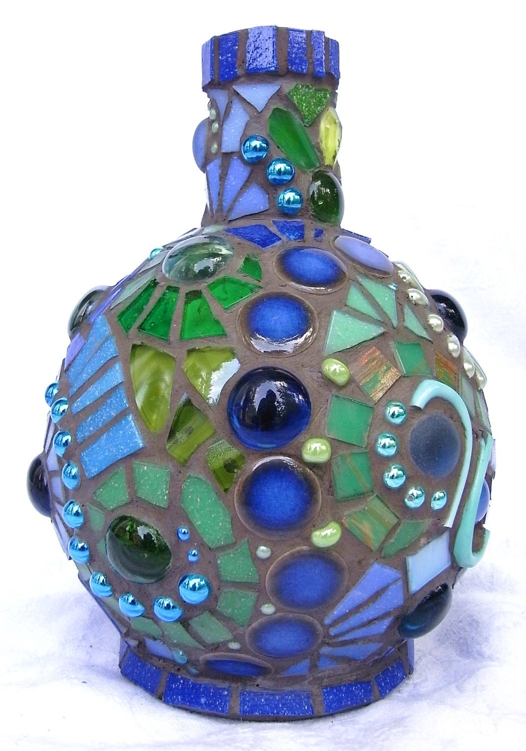 Poseidon's Bottle Mosaic