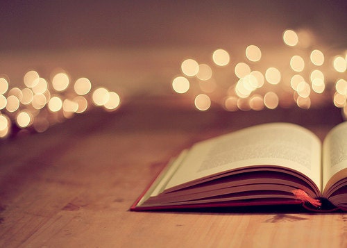 Open Book 5x7 Fine Art Photography art print Bibliophile Bokeh Reader Still life