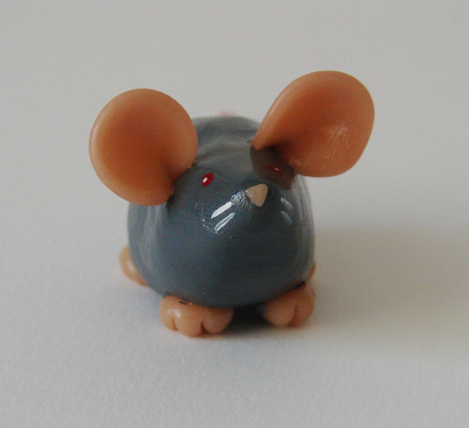 Fancy Rat Ornament Marten Grey Devil Rat Dumpy Rat Sculpture