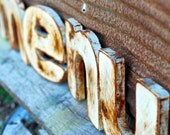 Signage, Metal Signage, Customize size, shape, and design, logo/typography signage