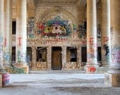 Tickets Please - fine art giclee print of Michigan Central Station