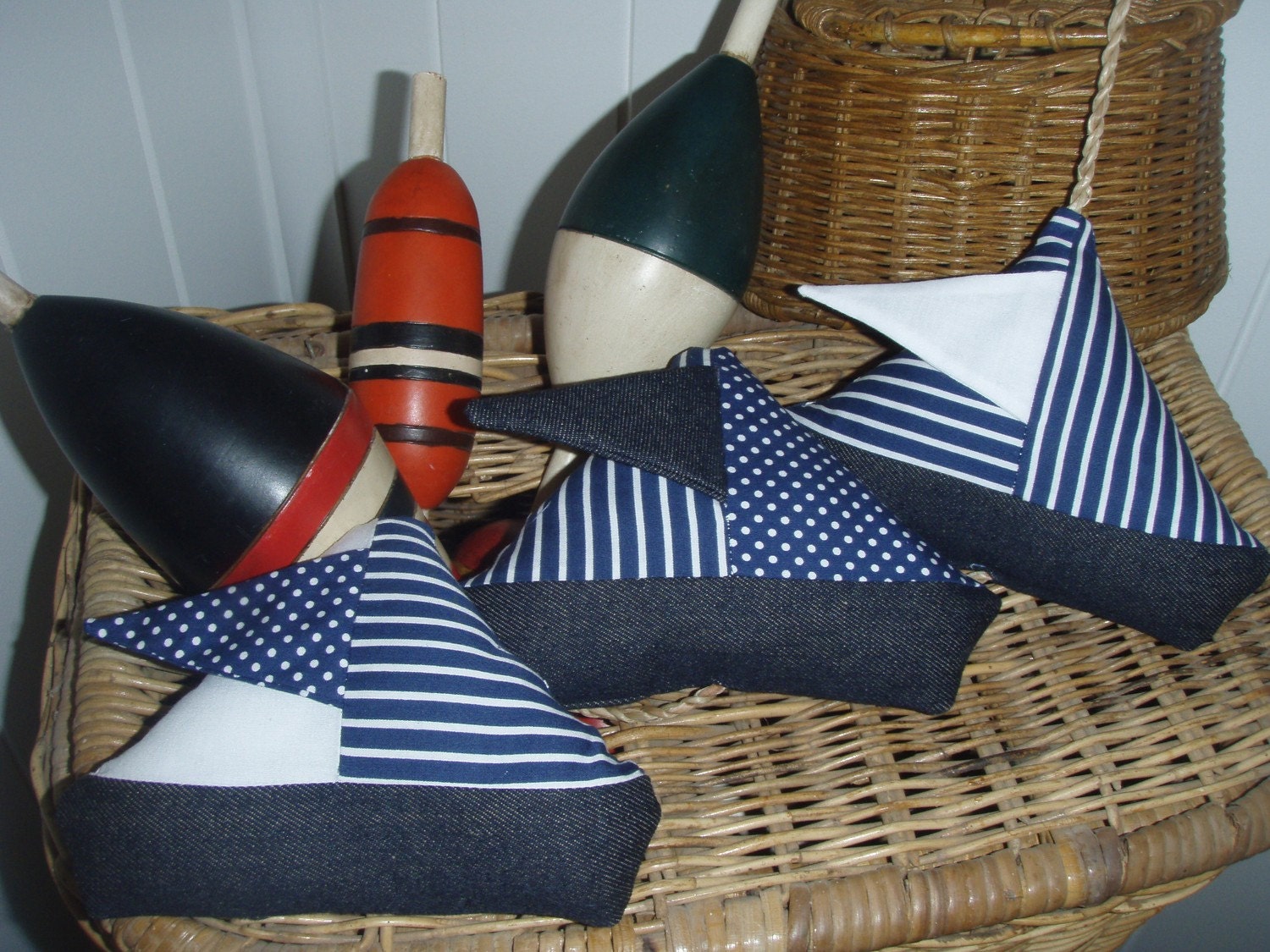 Sail Boat Wall Hanger for Nursery or Nautical Bedroom