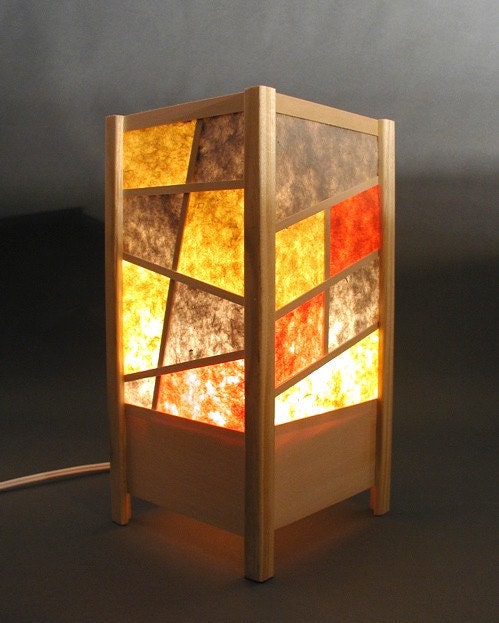 graphic paper lamp - small