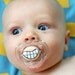 Turn That Frown Upside Down- Custom Pacifier- Reversible