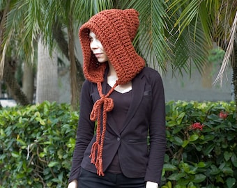 Chunky Crochet Hoodie PDF Pattern - This is a crochet pattern not a finished item