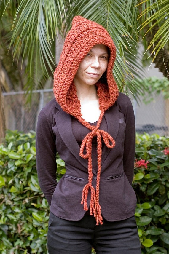 Chunky Crochet Hoodie PDF Pattern - This is a crochet pattern not a finished item