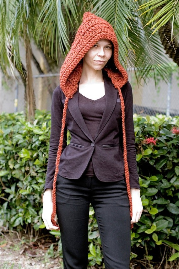 Chunky Crochet Hoodie PDF Pattern - This is a crochet pattern not a finished item