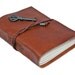 Key To My Heart Light Brown Leather Journal